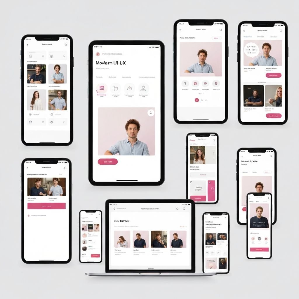 UI/UX Design Mockups